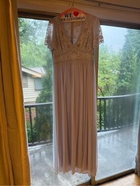 BHLDN Embroidered Dress